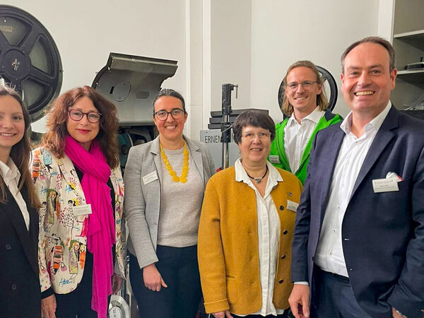 Podium der Eröffnungsgala beim 2. Naturfilmfest Lüneburger Heide
